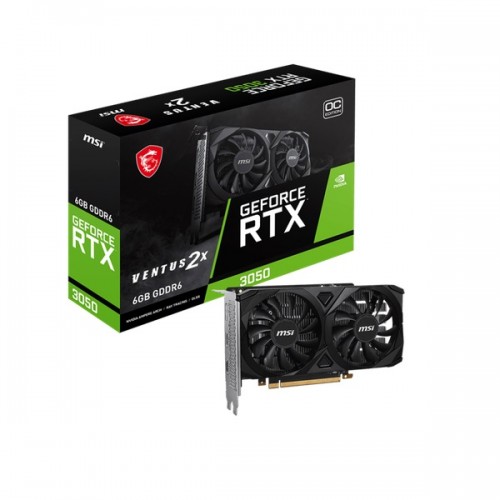 Card màn hình MSI GeForce RTX 3050 VENTUS 2X 6G OC