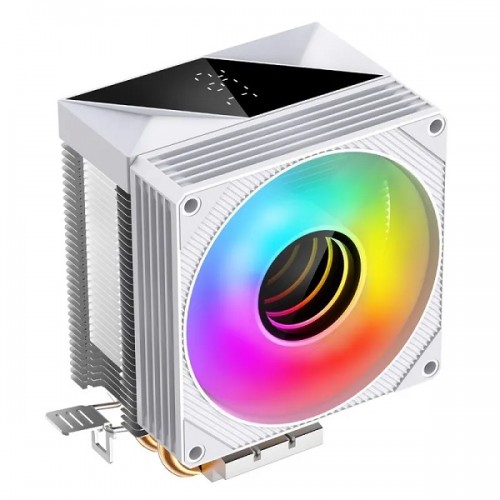 Tản nhiệt khí Leopard KF200 DGT White | RGB, Trắng